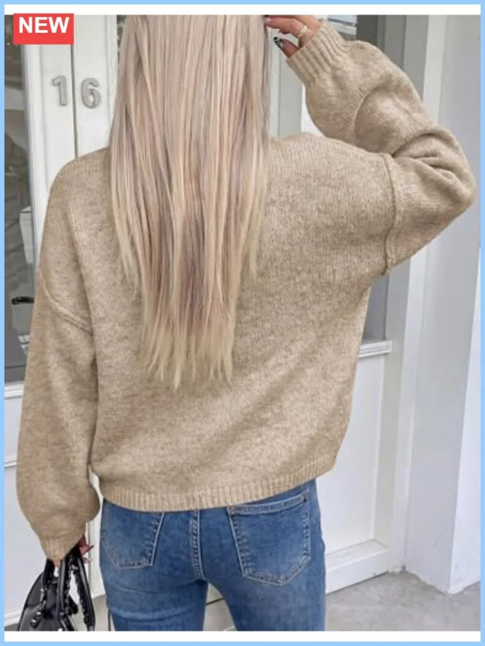 Chunky Knit Cardigan Sweater Women Button Up Oversized Fall Winter